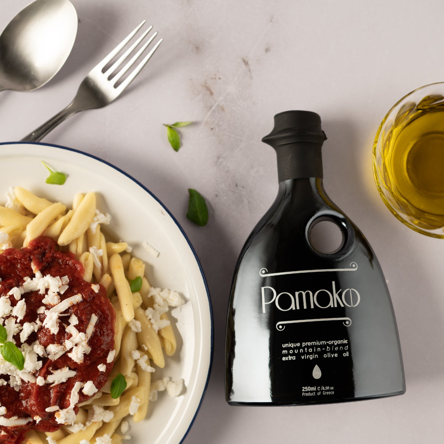 Pamako Bio Blend Silver Olivenöl 500ml – HOCO High Polyphenol